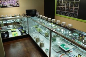 Inside the medication room at Truly Helpful Collective, one of 11 Seattle-area medical marijuana dispensaries recently targeted for closure by the DEA.