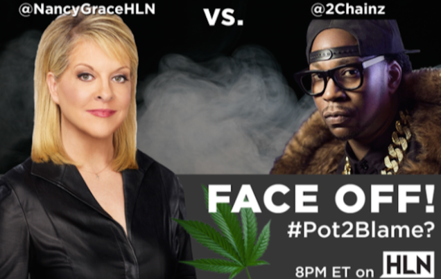 Nancy Grace vs 2 Chainz: Should Marijuana be Legalized? [VIDEO]